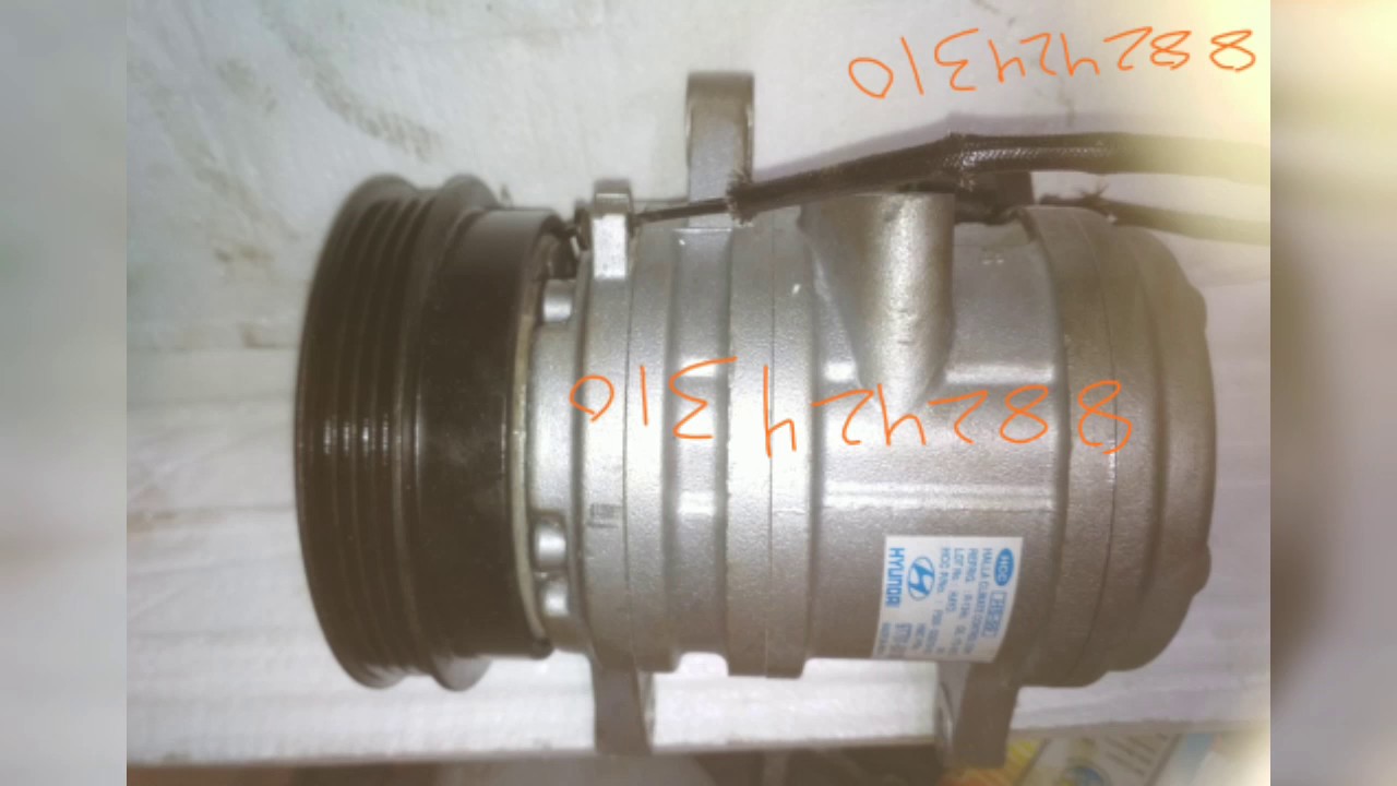 Hyundai santro xing ac compressor YouTube