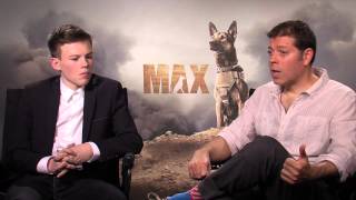 Max: Josh Wiggins & Boaz Yakin Official Movie Interview | ScreenSlam