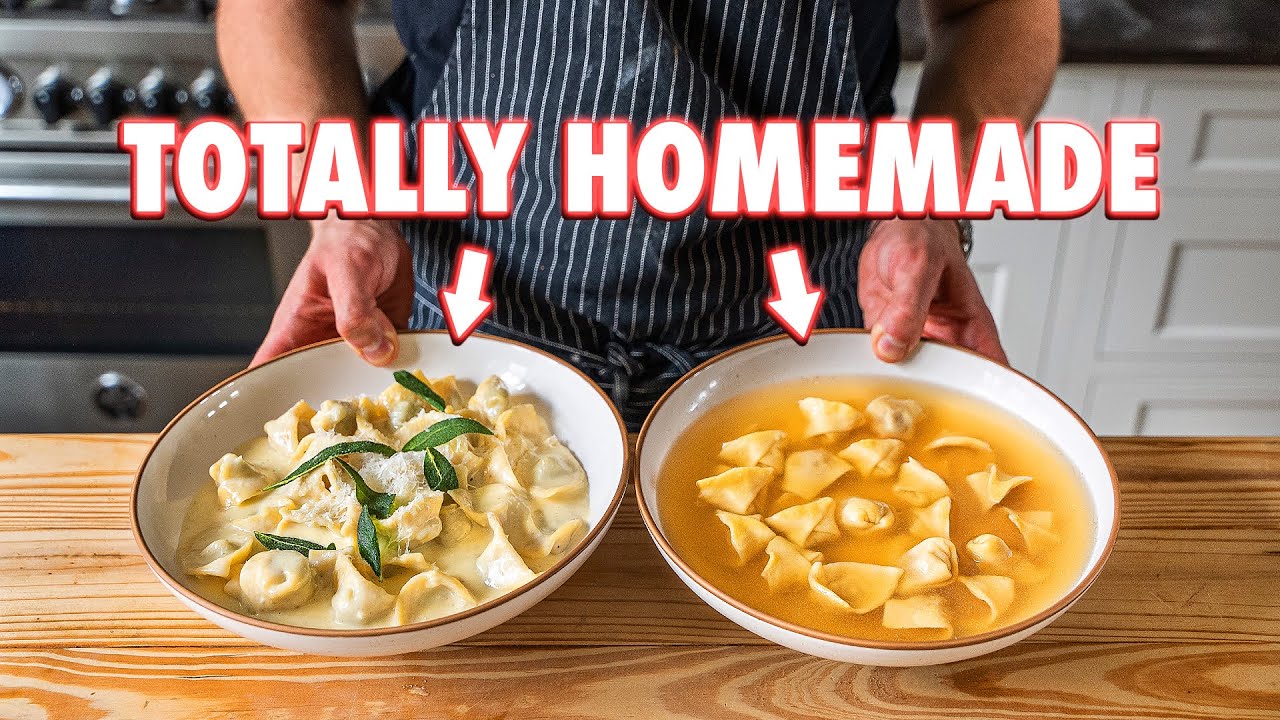 Perfect Homemade Tortellini (2 Ways)