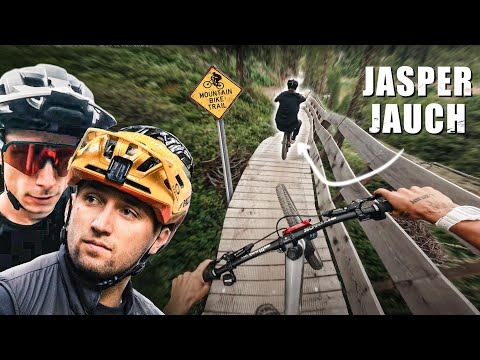 Ist Jasper Jauch schneller als ich? Follow Cam in der Bike Republic Sölden