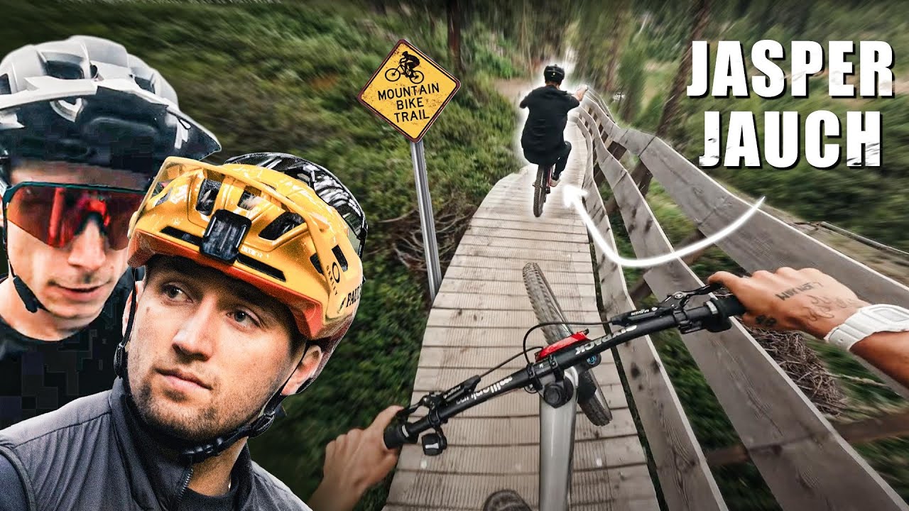 Ist Jasper Jauch schneller als ich? Follow Cam in der Bike Republic Sölden