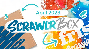ScrawlrBox April 2023 UNBOXING! // EmilyArts