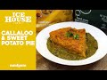 Callaloo &amp; Sweet Potato Pie using Ice House Sweet Potato Cubes &amp; Chopped Dasheen Bush