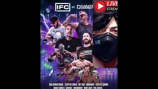 LIVE  - Million Dollar trading / Karate Combat Watch Party GO ADAM CROW AND BEN!