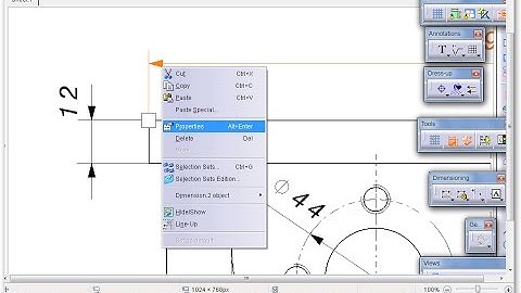 Changing arrow in CATIA V5 drafting
