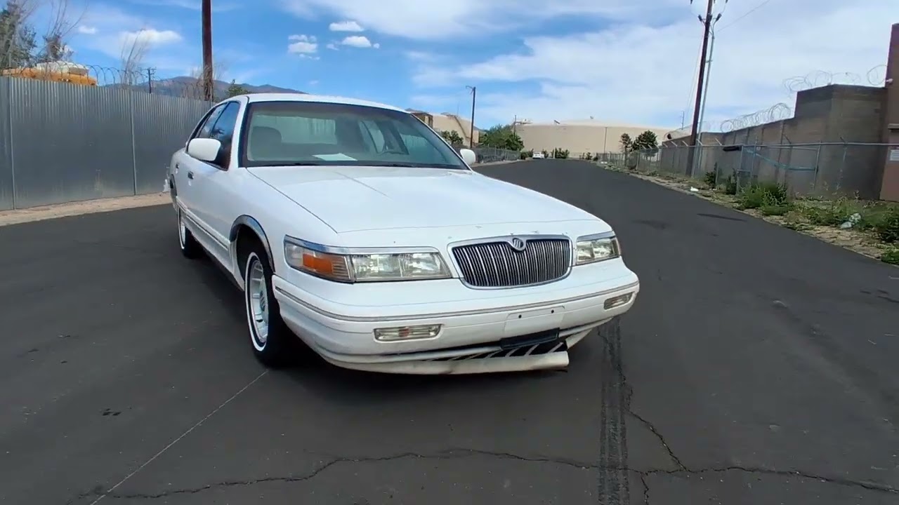 1996 Mercury Grand Marquis Engine, Drive, & Walk Around - YouTube