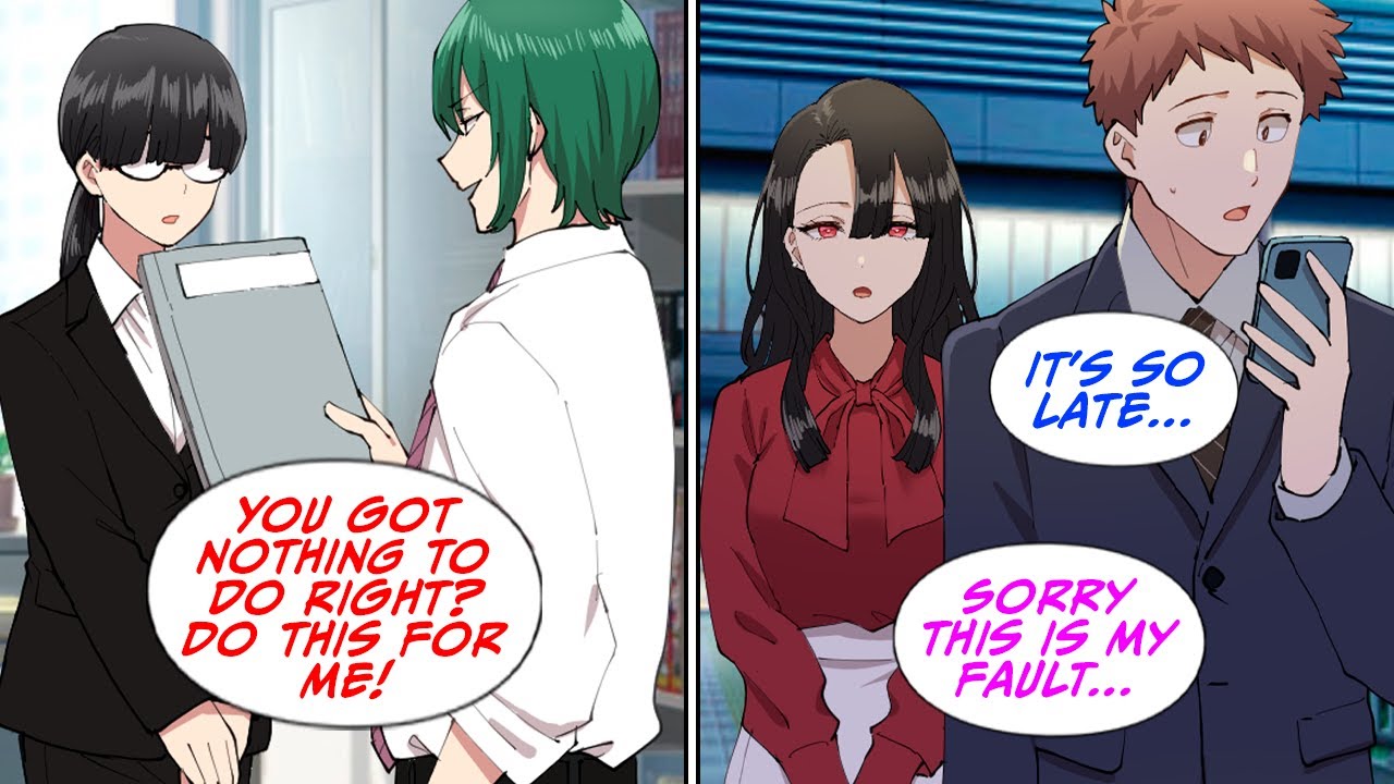 This guy kept looking down on the new girl, but then… [Manga Dub]