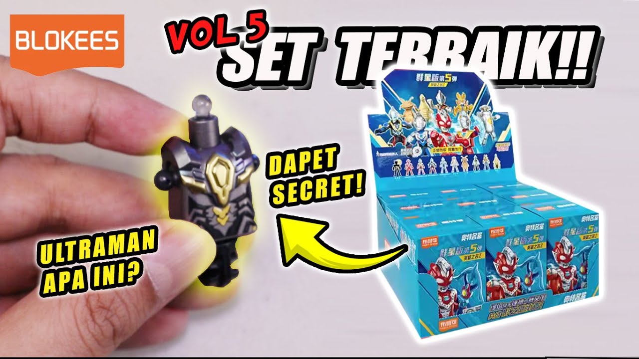79 RIBU! RESTOCK LAGI, ULTRAMAN BLOKEES VOL 5! DAPET SECRET!!!
