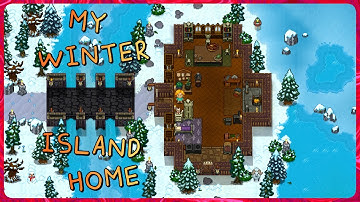 A Tour of my Winter Island Home - Necesse