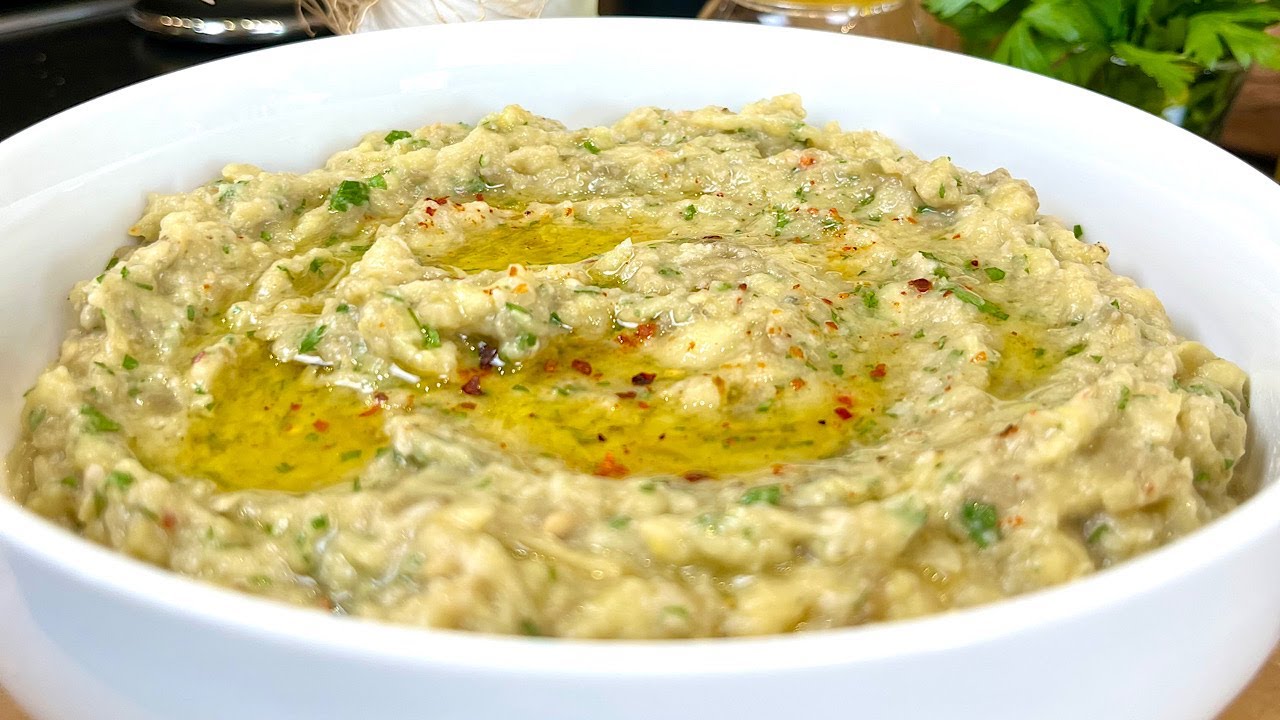 Ma nouvelle recette de caviar d'aubergines