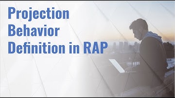 What is Projection Behavior Definition in RESTful ABAP Programming Model (RAP) & How to create it ?