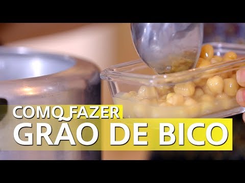 Vídeo: Por quantas horas o grão de bico deve ficar de molho?