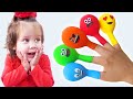 Finger Family Emotion Song | Daddy Finger Music For Kids With Five Kids | Kids Songs &amp; Nursery rhyme