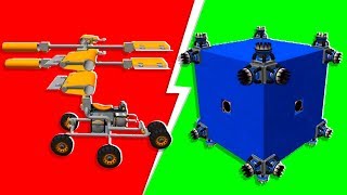 Noob VS. Pro Libby Machine Challenge - Scrap Mechanic | JeromeACE