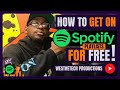 How to get on spotify playlists for free  music industry tips