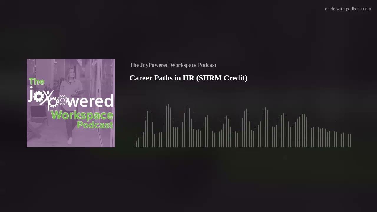 Career Paths in HR (SHRM Credit)