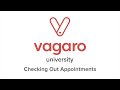 How to checkout appointments on vagaro