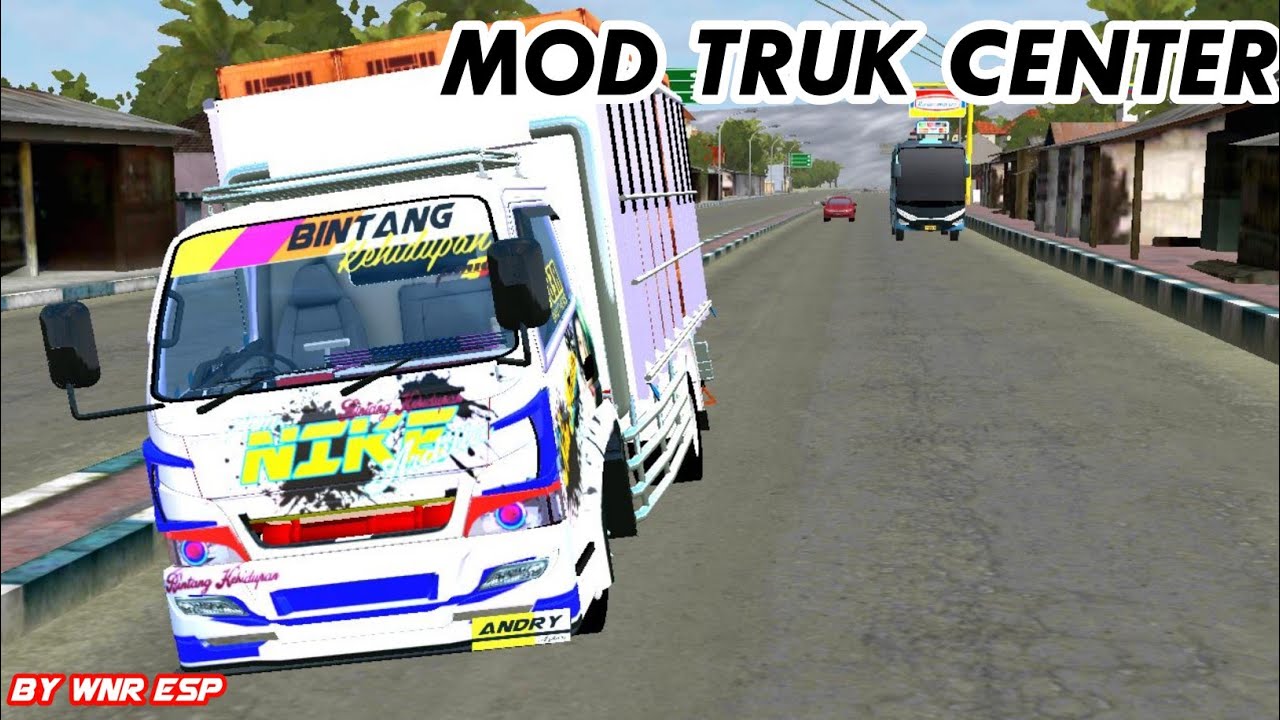  Truk  Canter Bawa  Ayam  Mod Bussid YouTube