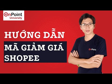 cách giảm giá sản phẩm trên shopee