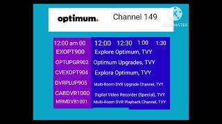 Digital Channel Guide 100 Optimum.
