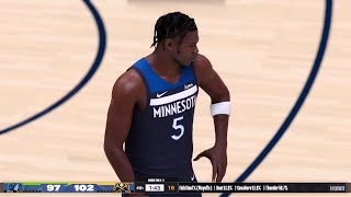 NBA 2K24 Playoffs Mode | NUGGETS vs TIMBERWOLVES FULL GAME 5 | Ultra PS5 Gameplay
