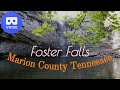 Foster Falls Tennessee Hike 3D vr 180 oculus