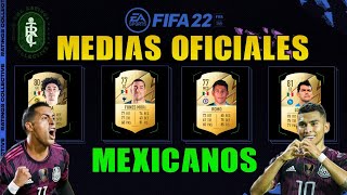 Medias Oficiales de Mexicanos en FIFA 22 / Se filtra el top 1000 de los Mejores Jugadores de FIFA 22