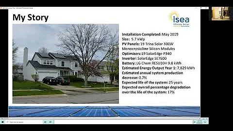 2020 Virtual Illinois Solar Tour: Wendy Vernon Liv...