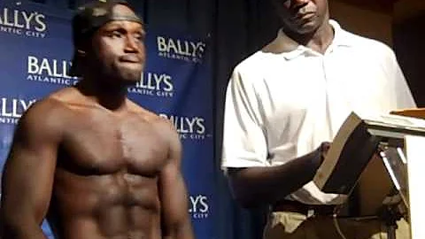 Weigh in at Ballys Atlantic City for Rosado - Bruc...