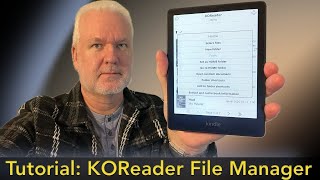 How to use KOReader file manager and managing your book library on your e-reader screenshot 1