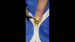 easy nail art design ?✨ youtube nailart shortvideo simplenails @creativenailswithNeha