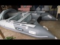 Лодка GLADIATOR C370 AL четырехместная  Обзор