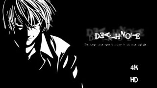 Death note opening 1 (1080 4k HD ) اغنية بداية انمي مذكرة الموت بدقة عالية