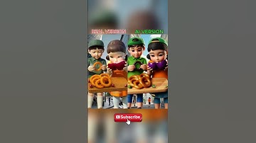 Squid Game AI Onion ASMR:What do you thing of AI version? #shorts #squidgame #asmr