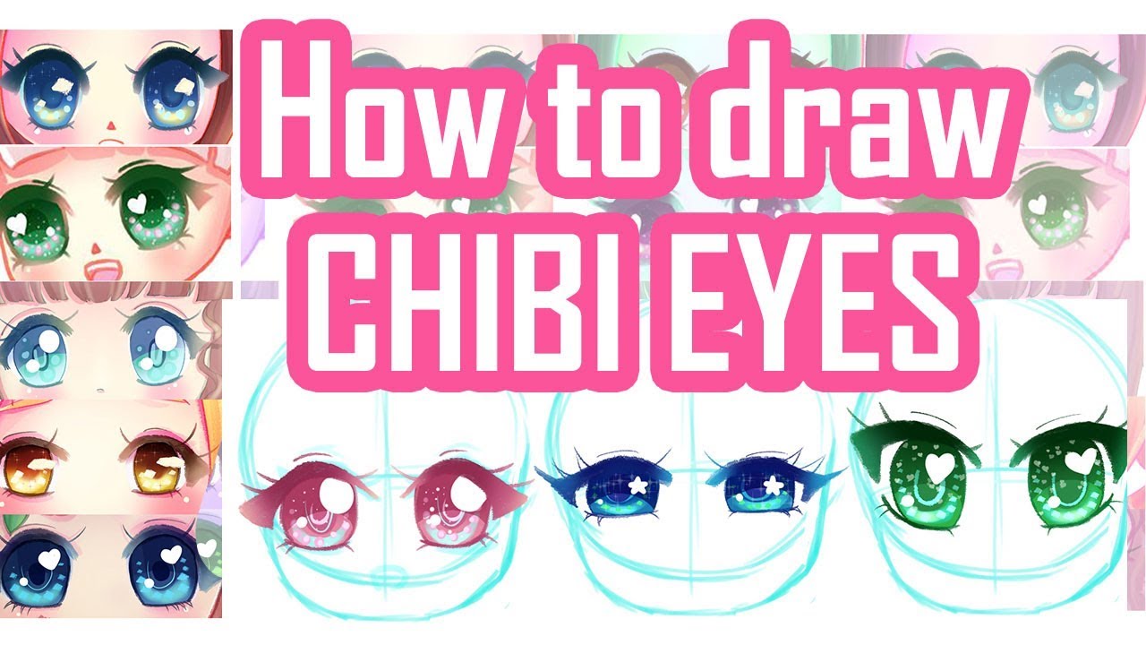 Featured image of post How To Draw Chibi Eyes On Paper Draw the top and bottom of the eye