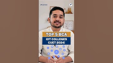 💥CUET UG 2024! Top BCA IOT Colleges! BCA in Internet Of Things! #shorts #cuet #bca #cuet2024 #viral