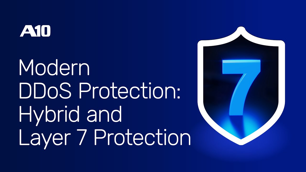 Modern DDoS protection: Hybrid and Layer 7 Protection - YouTube