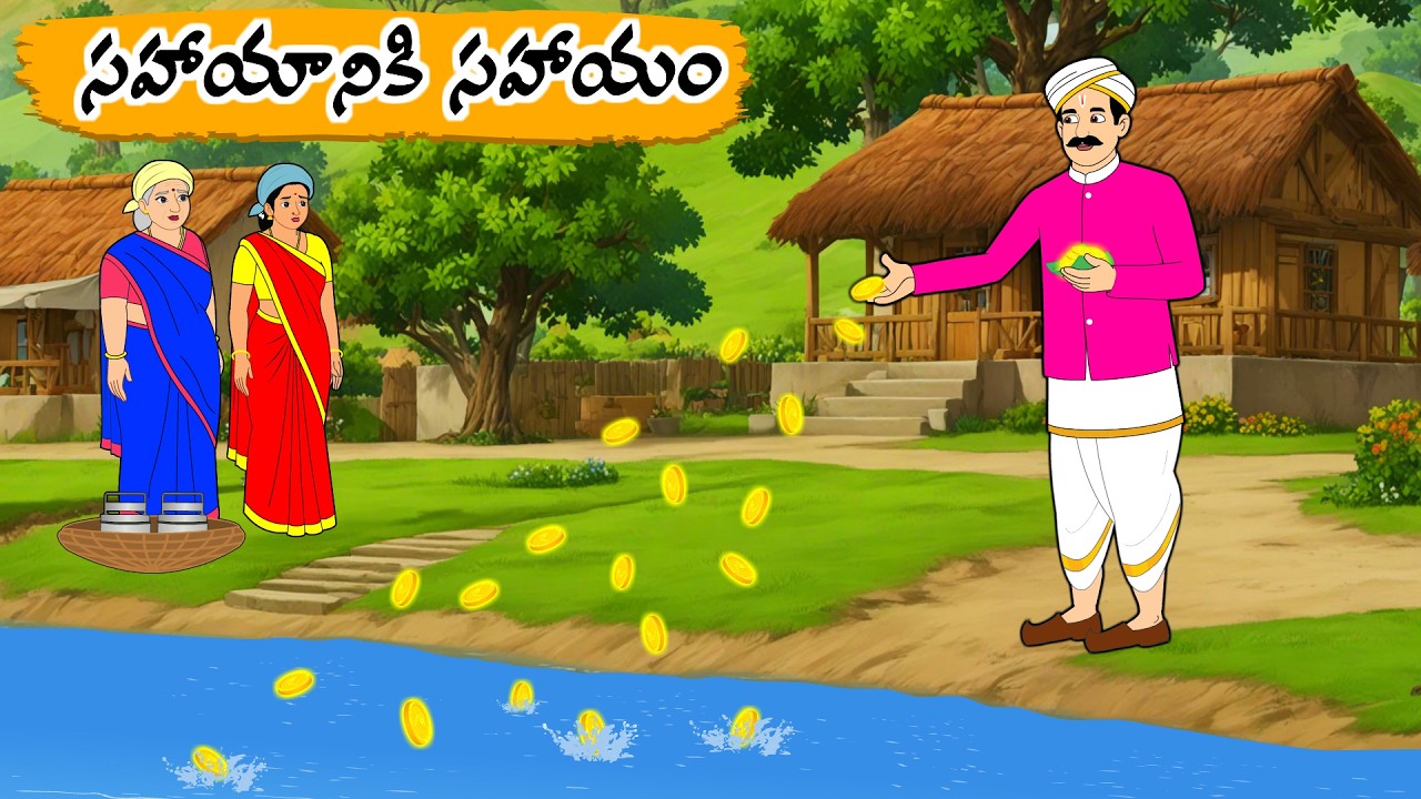 సహాయానికి సహాయం | Palle Neethi Kathalu | Telugu stories| Telugu moral stories |Telugu Neethi Kathalu