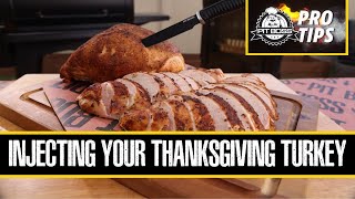 How to use Pit Boss Injecting Tool on your Thanksgiving Turkey | Pro Tips