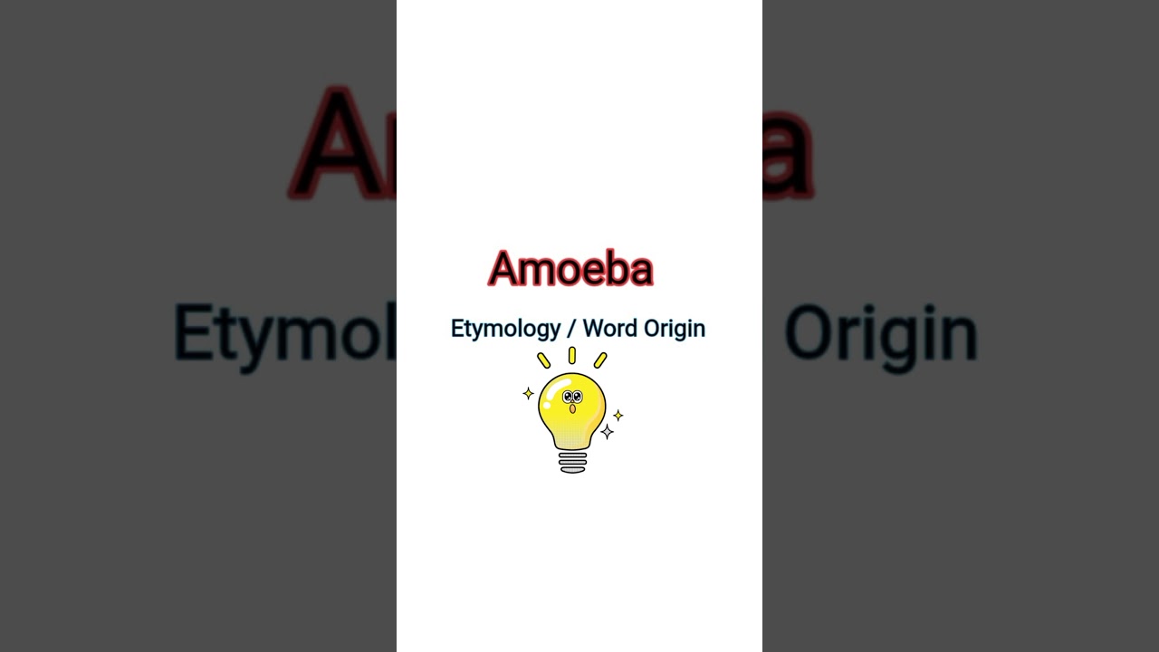 Etymology / Word Origin / Meanings of Amoeba 