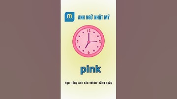 Học từ vựng tiếng Anh về màu sắc cho bé