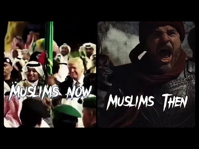 Muslims Then Vs Now 💔😔 | Heartbreaking video | Where is the ummah going? #edit #muslims #islam class=