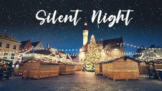 Silent Night   Christmas Instrumental Music, Relaxing Piano Music