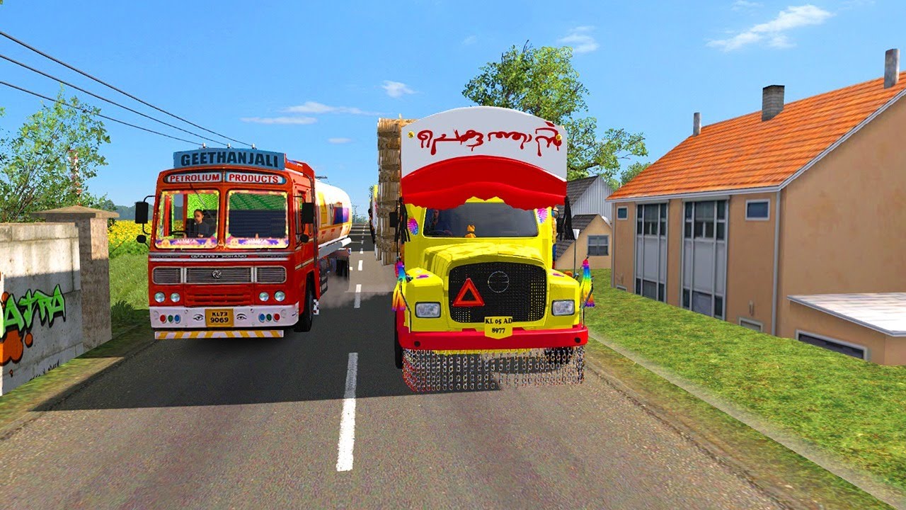 TATA 1210 SE Truck Indian Lorry Game Indian TATA Truck YouTube