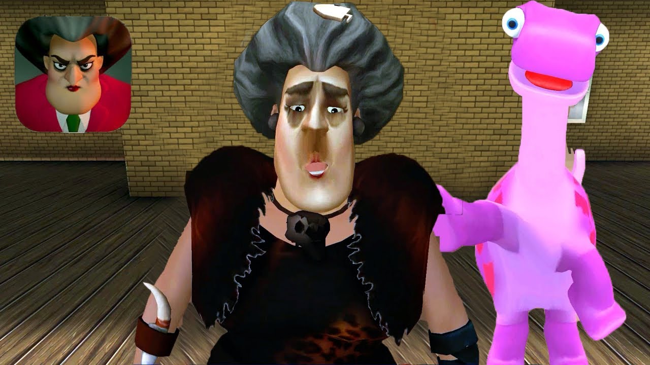 Scary Teacher Stone Age Gameplay Walkthrough Full History Part 5 New Game Secrets (IOS ANDROID)