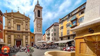 Nice 🇫🇷 France - Captivating Walk Through the Jewel of French Riviera