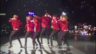 170514 방탄소년단 BTS THE WINGS TOUR IN HONG KONG - FIRE (Jimin slipped on the floor)