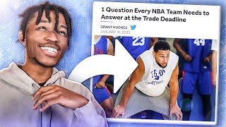 1 Question Every NBA Team Needs to Answer at the Trade Deadline