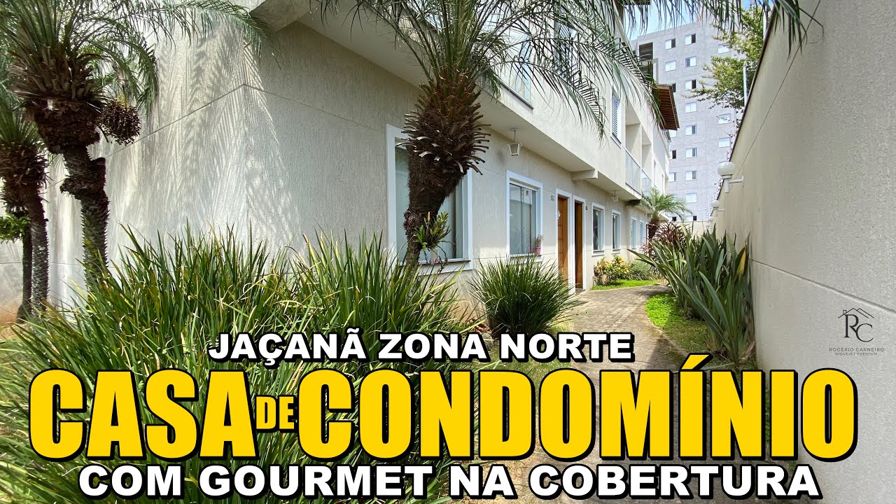 CASA DE CONDOMÍNIO COM 3 DORMITÓRIOS 2 VAGAS E UM BAITA GOURMET NA COBERTURA A VENDA NA ZONA NORTE