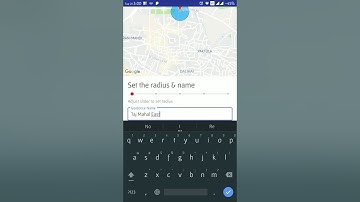 Add Geo-fence for a tracking user - VSafe Android App